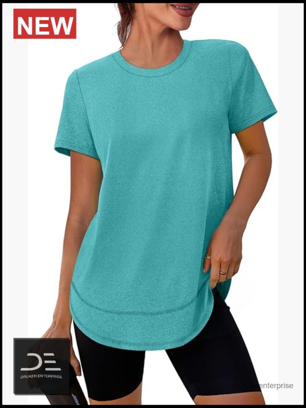 Women's UPF 50+ Quick Dry Short Sleeve Workout T-shirt